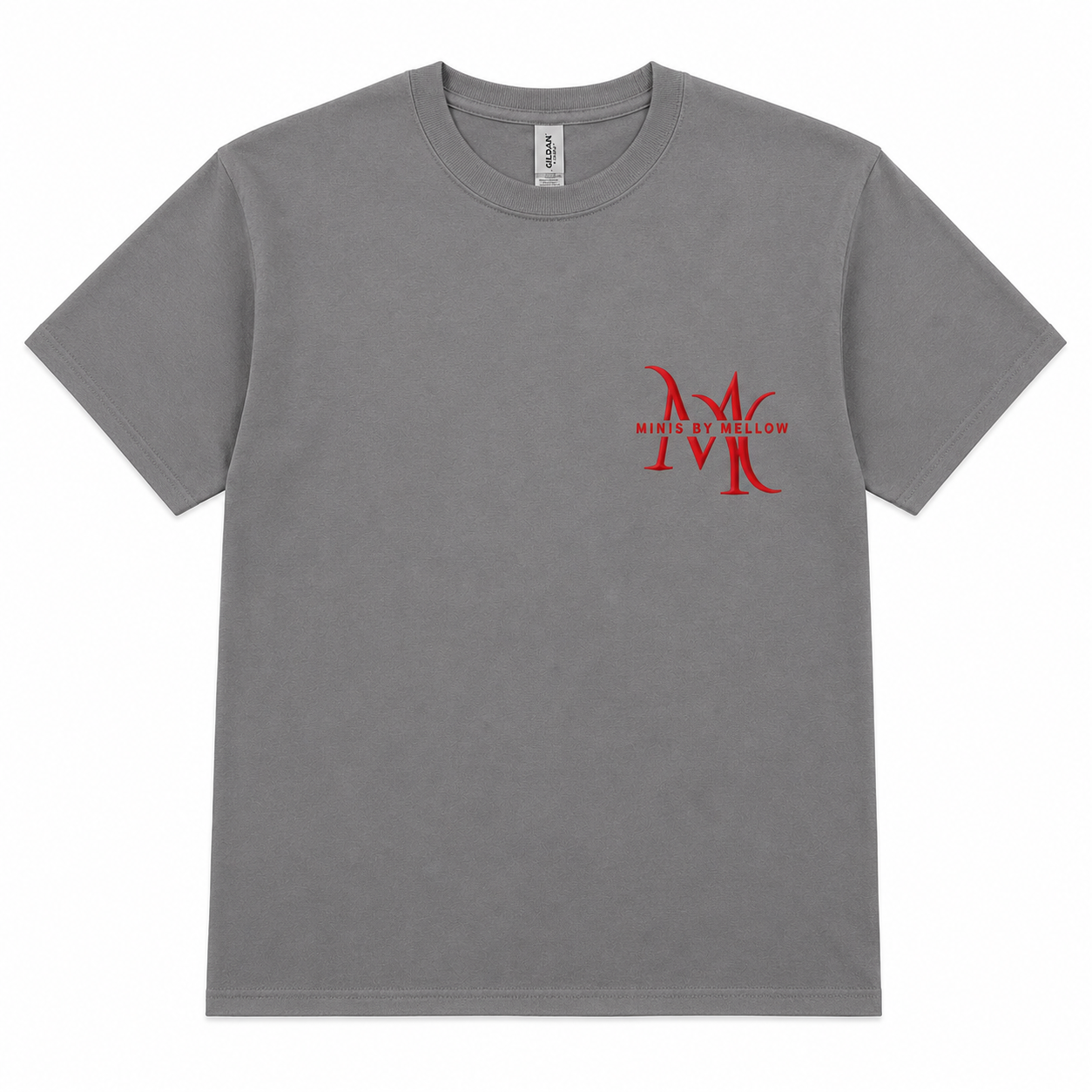 Crimson Monogram Signature Tee