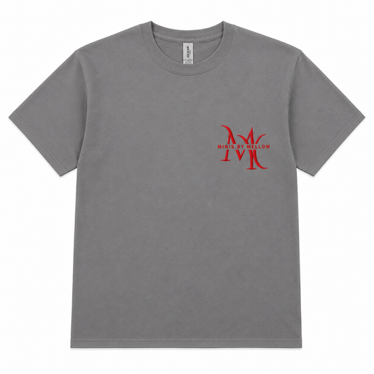 Crimson Monogram Signature Tee